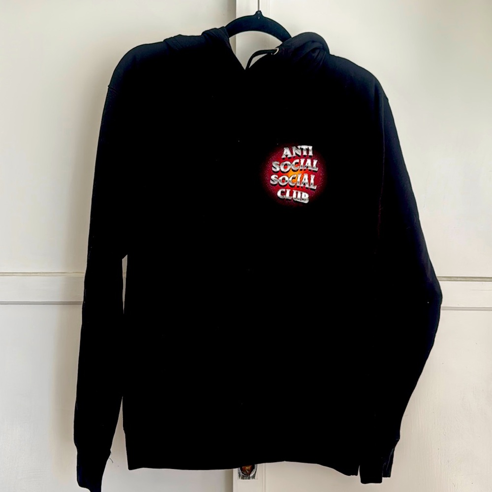 Anti Social Social Club Black Hoodie NWT Size Small